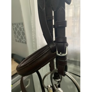 Bridon cuir marron cob