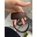 Bridon cuir marron cob