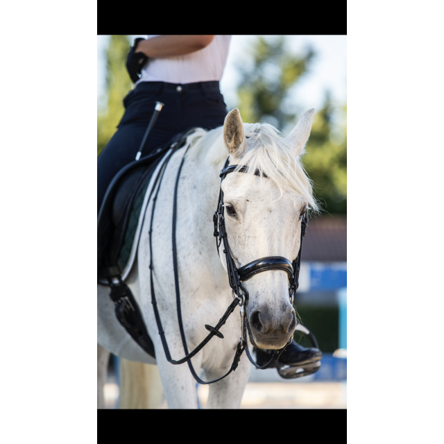 Bride vernie taille cou