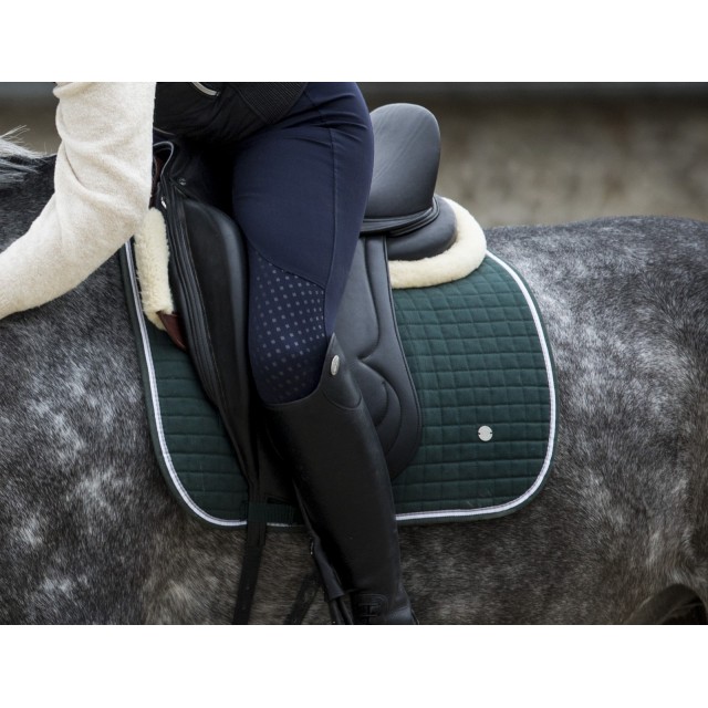 Tapis dressage vert sapin