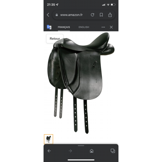 Selle dressage Pfiff 17,5