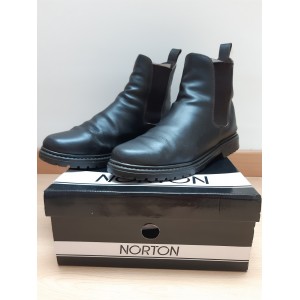 Boots NORTON cuir Brun 44