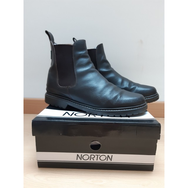 Boots NORTON cuir Brun 44