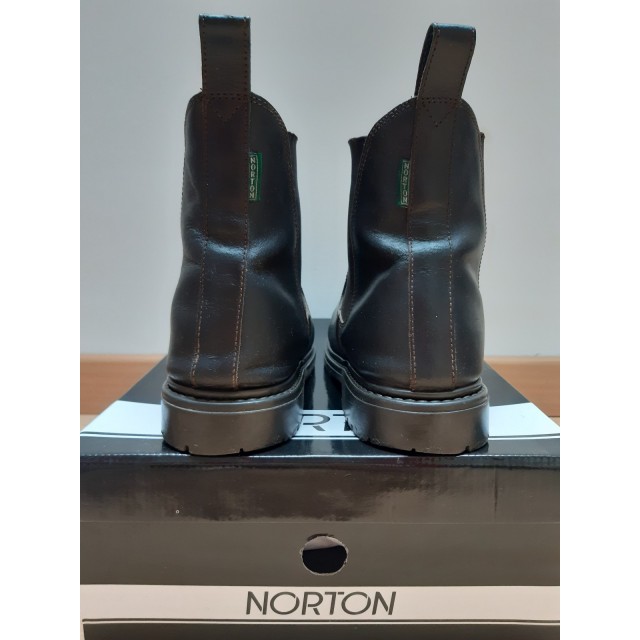 Boots NORTON cuir Brun 44