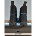 Boots NORTON cuir Brun 44