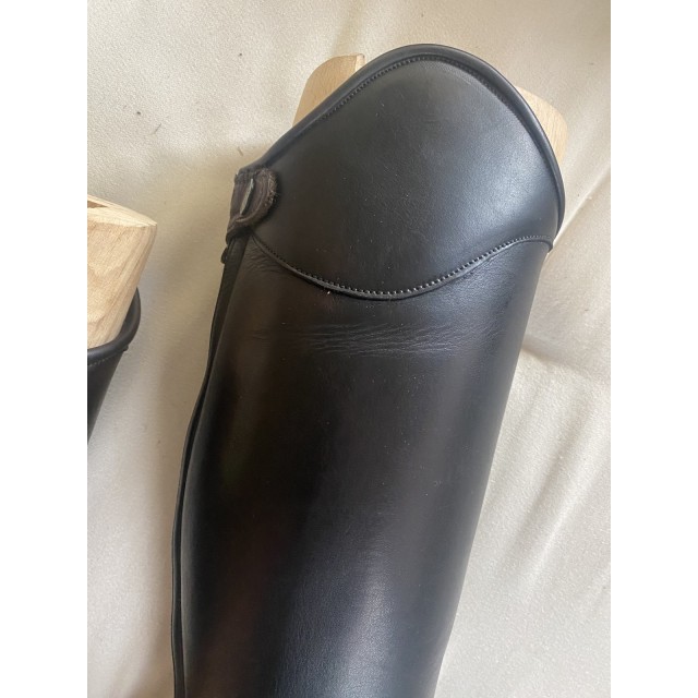 Bottes en cuir noir Joel Albert