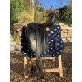 Selle de dressage 17 pouces