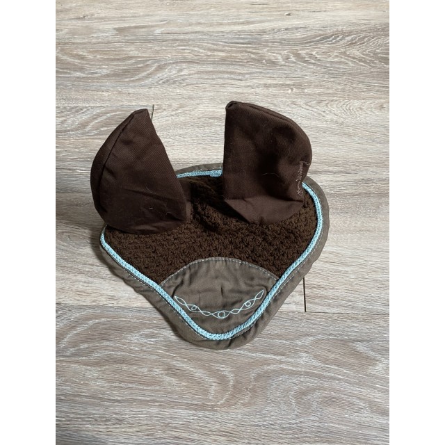 Bonnet marron taille poney