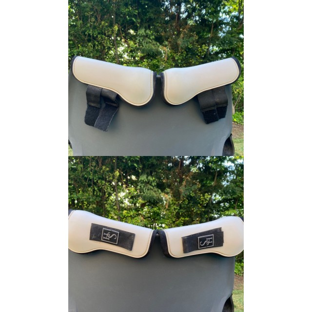 Guêtres et Protèges-Boulets Showmaster Blanche poney