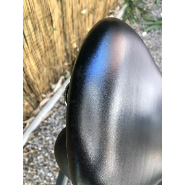 Selle mixte cuir fouganza