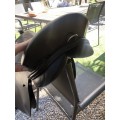 Selle mixte cuir fouganza