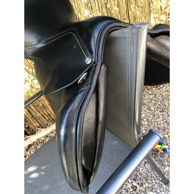 Selle mixte cuir fouganza