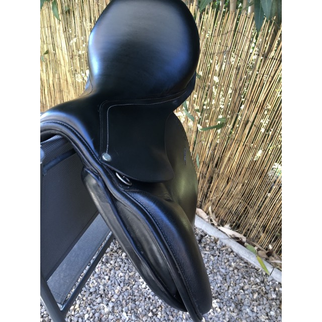 Selle mixte cuir fouganza