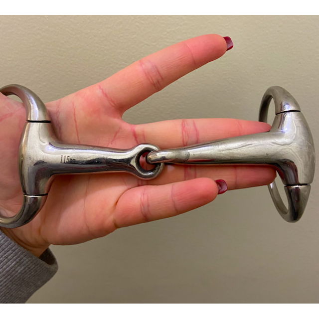 Mors à olive, simple brisure.