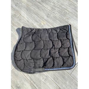 Tapis Anna Scarpati noir argent bleu