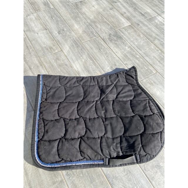 Tapis Anna Scarpati noir argent bleu