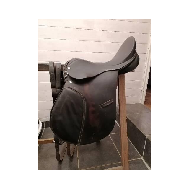 Selle mixte cuir
