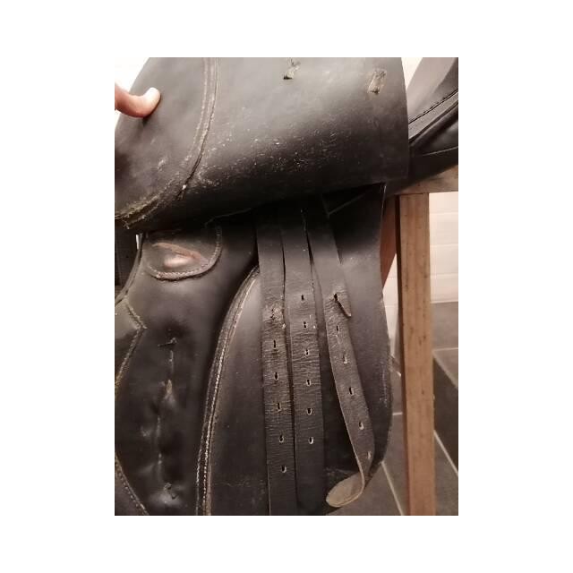 Selle mixte cuir