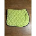 Tapis de selle vert clair