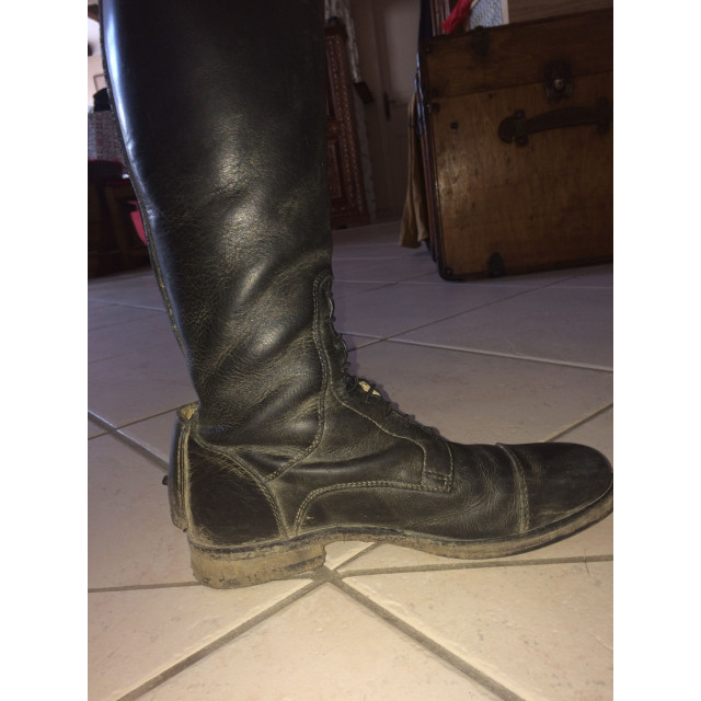 Bottes d’équitation en cuir