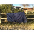 Couverture 400g bleu marine Equit'M 145cm