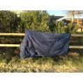 Couverture 400g bleu marine Equit'M 145cm