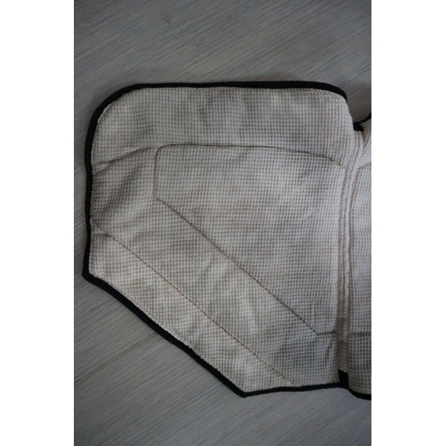 Tapis artisanal orange