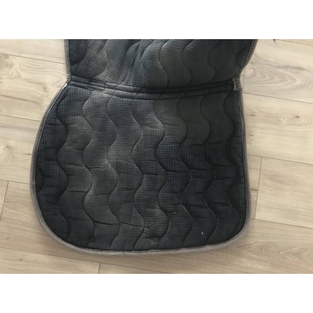 Tapis+bonnet equitheme beige et gris