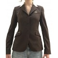 veste GPA marron/col blanc taille 36