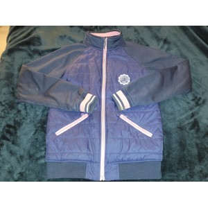 Blouson "Campus" bleu et rose Equithème