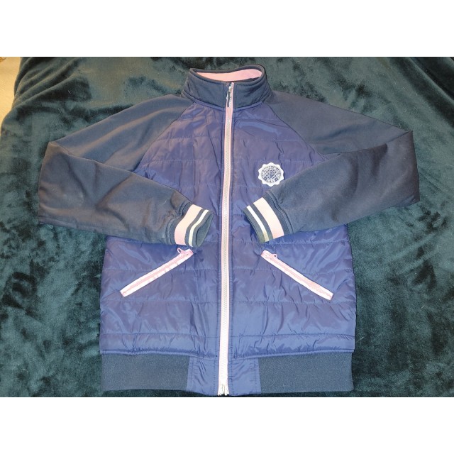 Blouson "Campus" bleu et rose Equithème