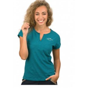 T-SHIRT OCANA – FLAGS&CUP bleu émeraude