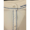 Polo Sarm Hippique blanc et bleu
