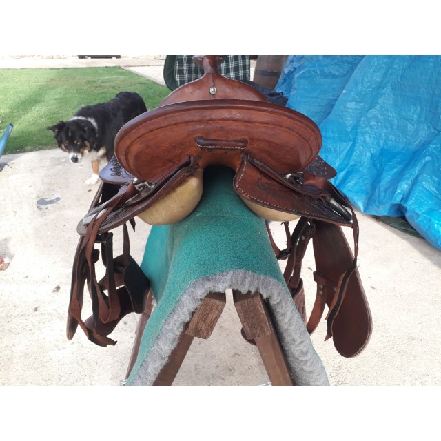Selle Western en cuir MESACE