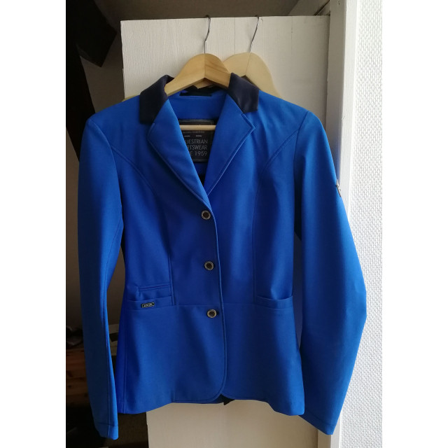 Veste concours Euro-star bleue