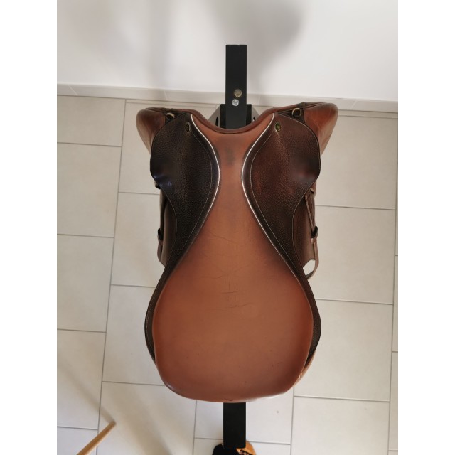 Vente selle mixte cuir marron 17''