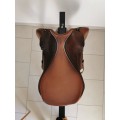 Vente selle mixte cuir marron 17''