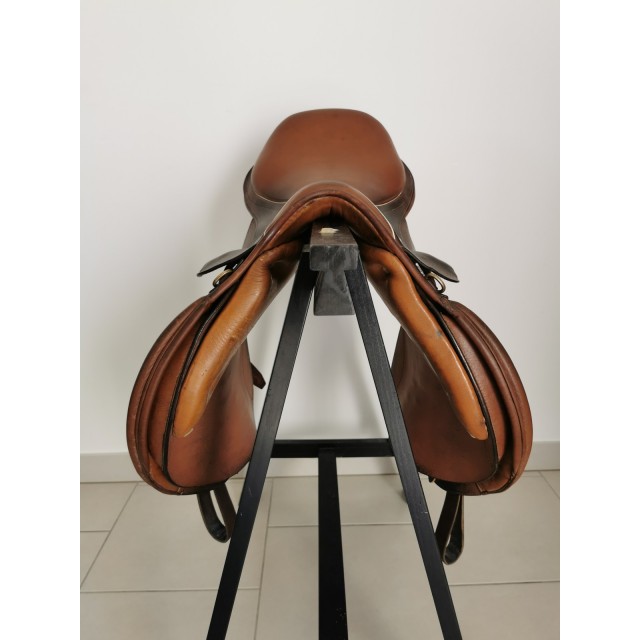 Vente selle mixte cuir marron 17''
