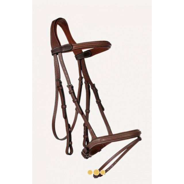 Filet pour cheval + rênes + pochette de rangement