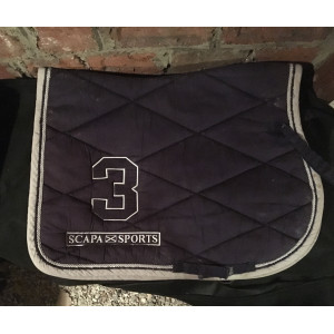 TAPIS SCAPA 2008 bleu marine/gris