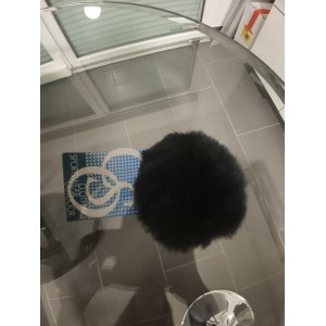 Rond muserolle croisée en mouton