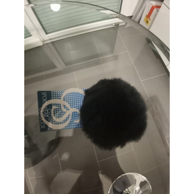 Rond muserolle croisée en mouton