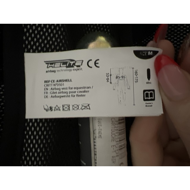 Airbag Helite Zip’in + gilet prestige