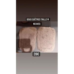Sous guêtres taille M