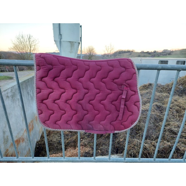 Tapis cheval Equitheme bordeaux