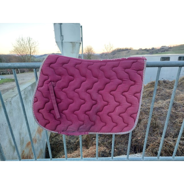 Tapis cheval Equitheme bordeaux