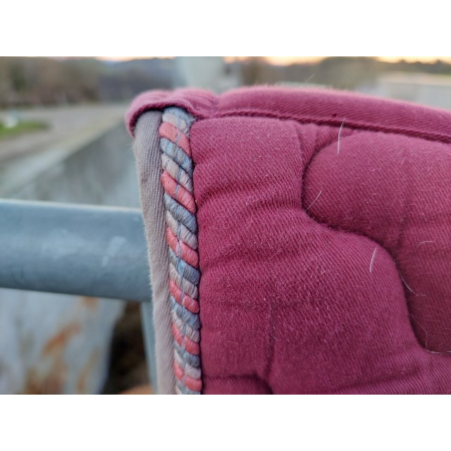 Tapis cheval Equitheme bordeaux