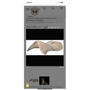 Amortisseur gel rééquilibreur - pad arrière