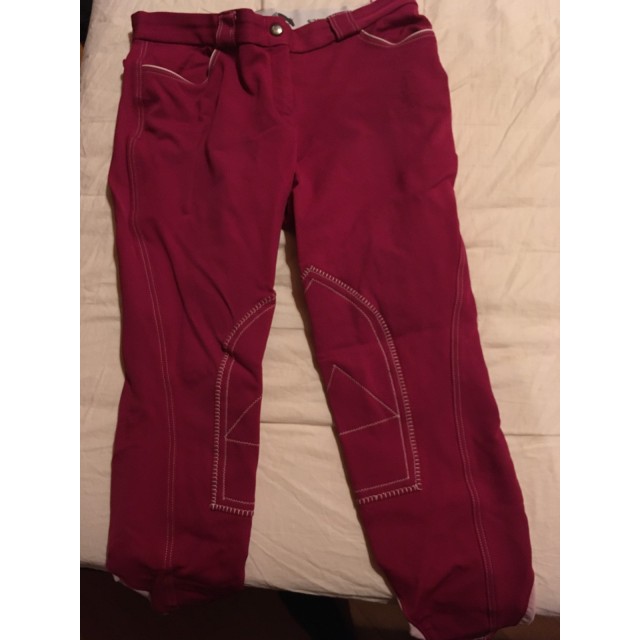 Pantalon sarm hippique Rose T40
