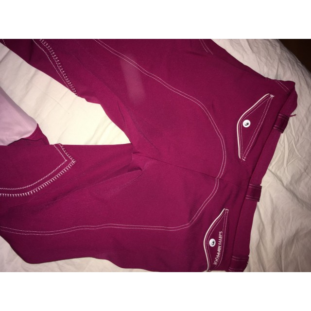 Pantalon sarm hippique Rose T40